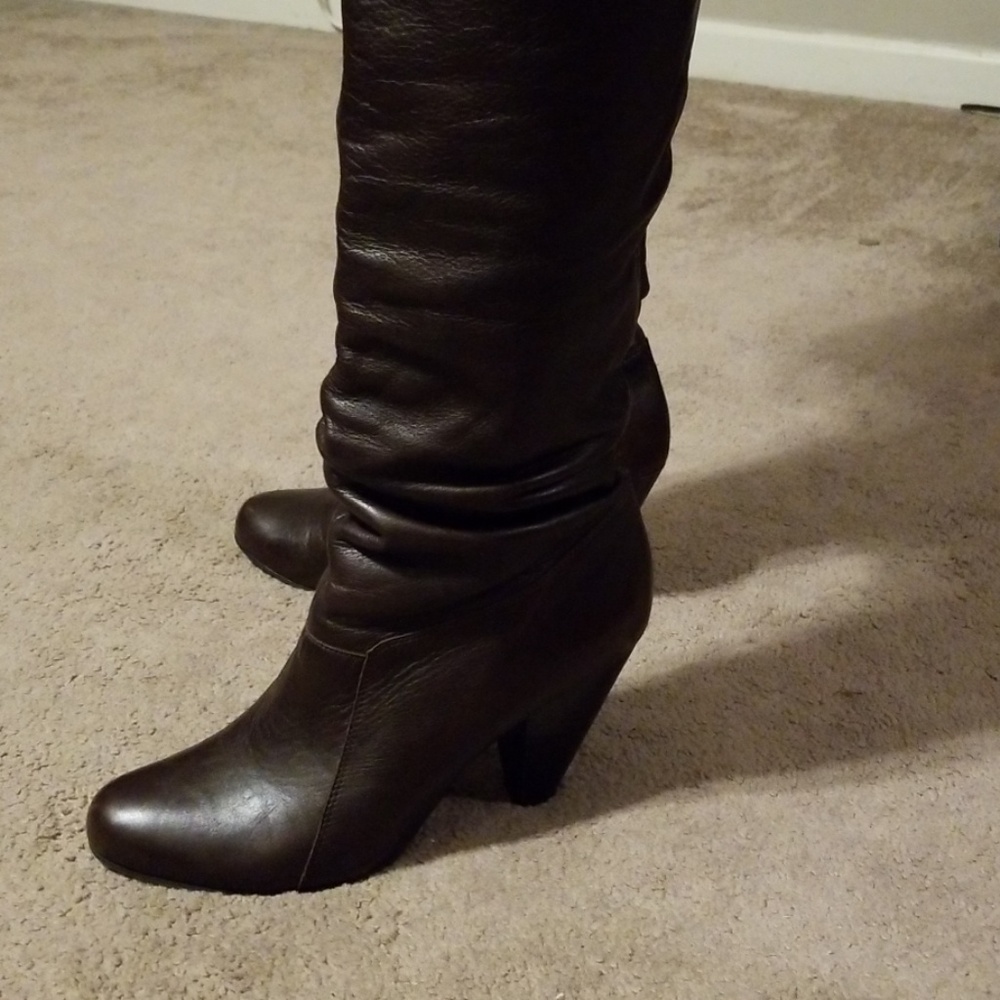 Jessica Simpson leather boots